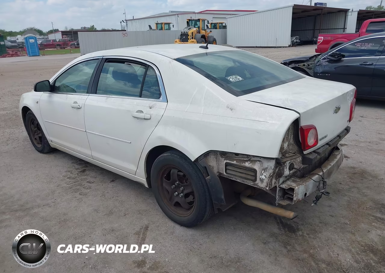 2008 Chevrolet Malibu Ls VIN:1G1ZG57B58F199233 - 3