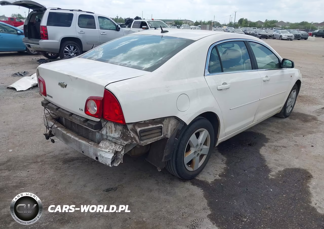 2008 Chevrolet Malibu Ls VIN:1G1ZG57B58F199233 - 4