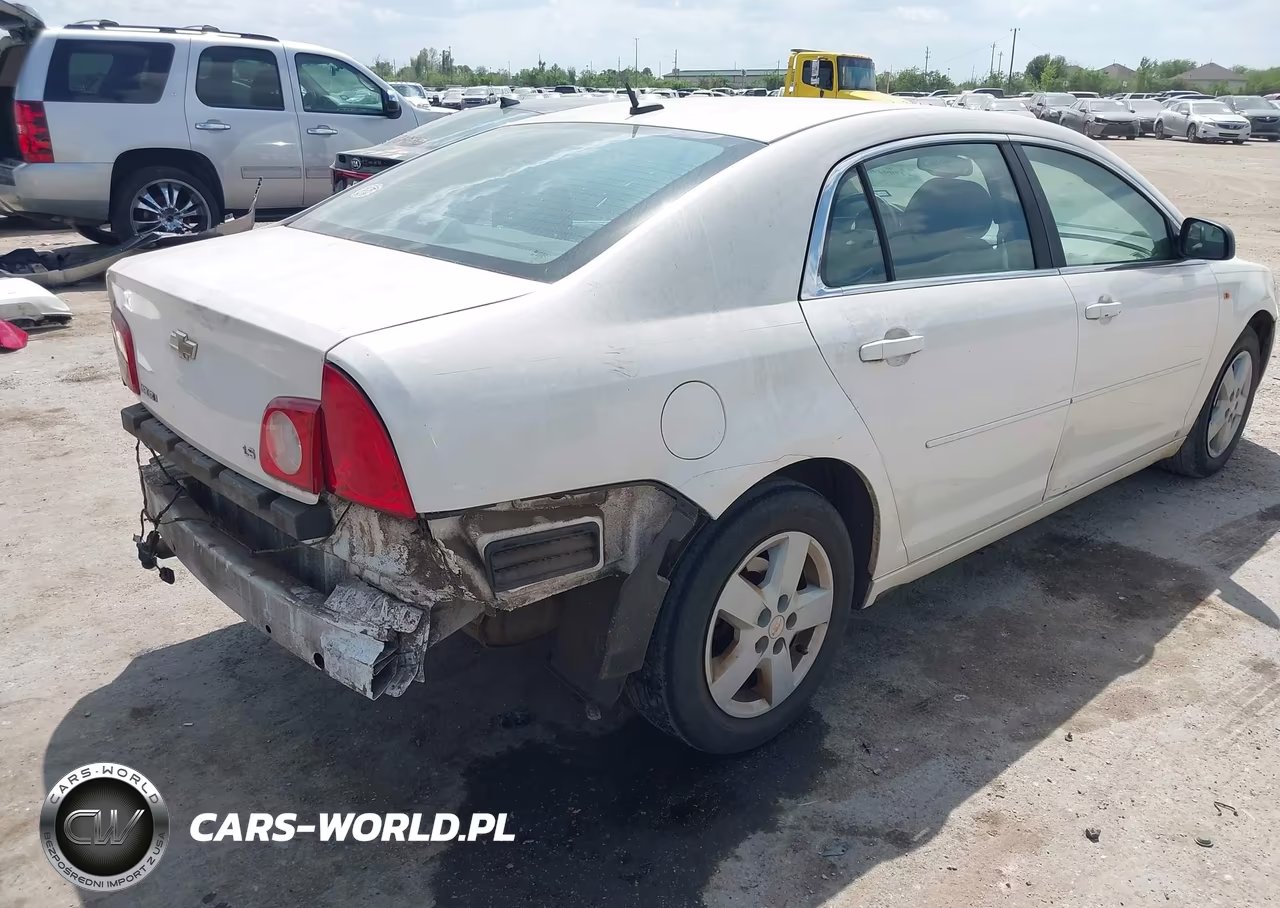 2008 Chevrolet Malibu Ls VIN:1G1ZG57B58F199233 - 6