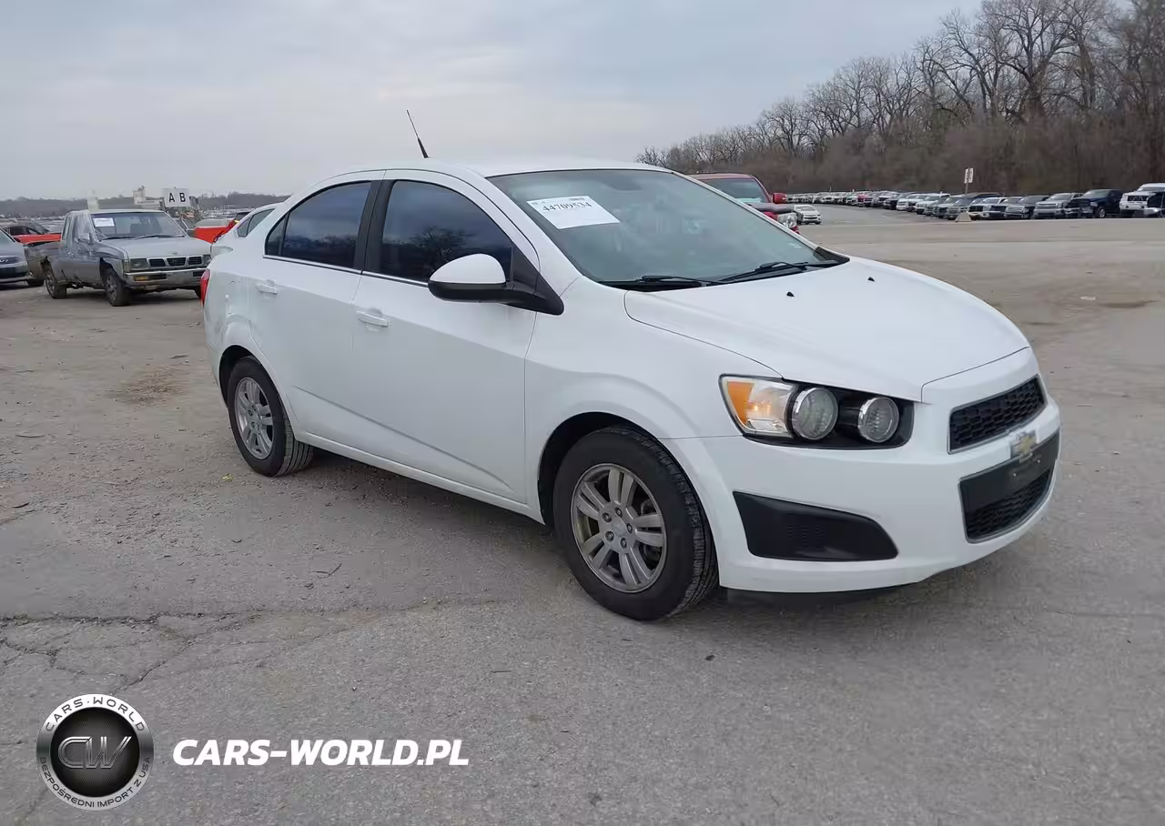 2013 Chevrolet Sonic Lt Manual