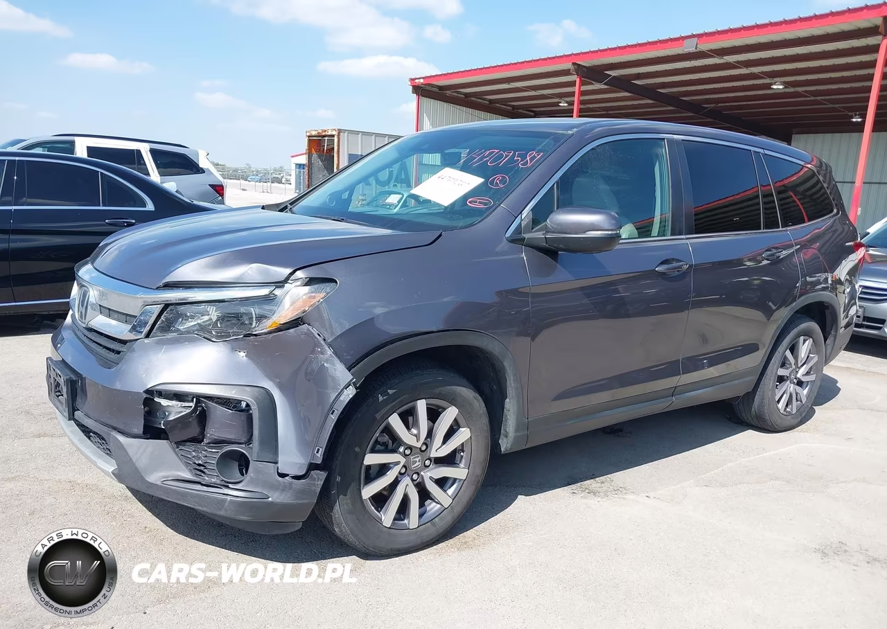 2021 Honda Pilot 2Wd Ex-L VIN:5FNYF5H53MB041096 - 2