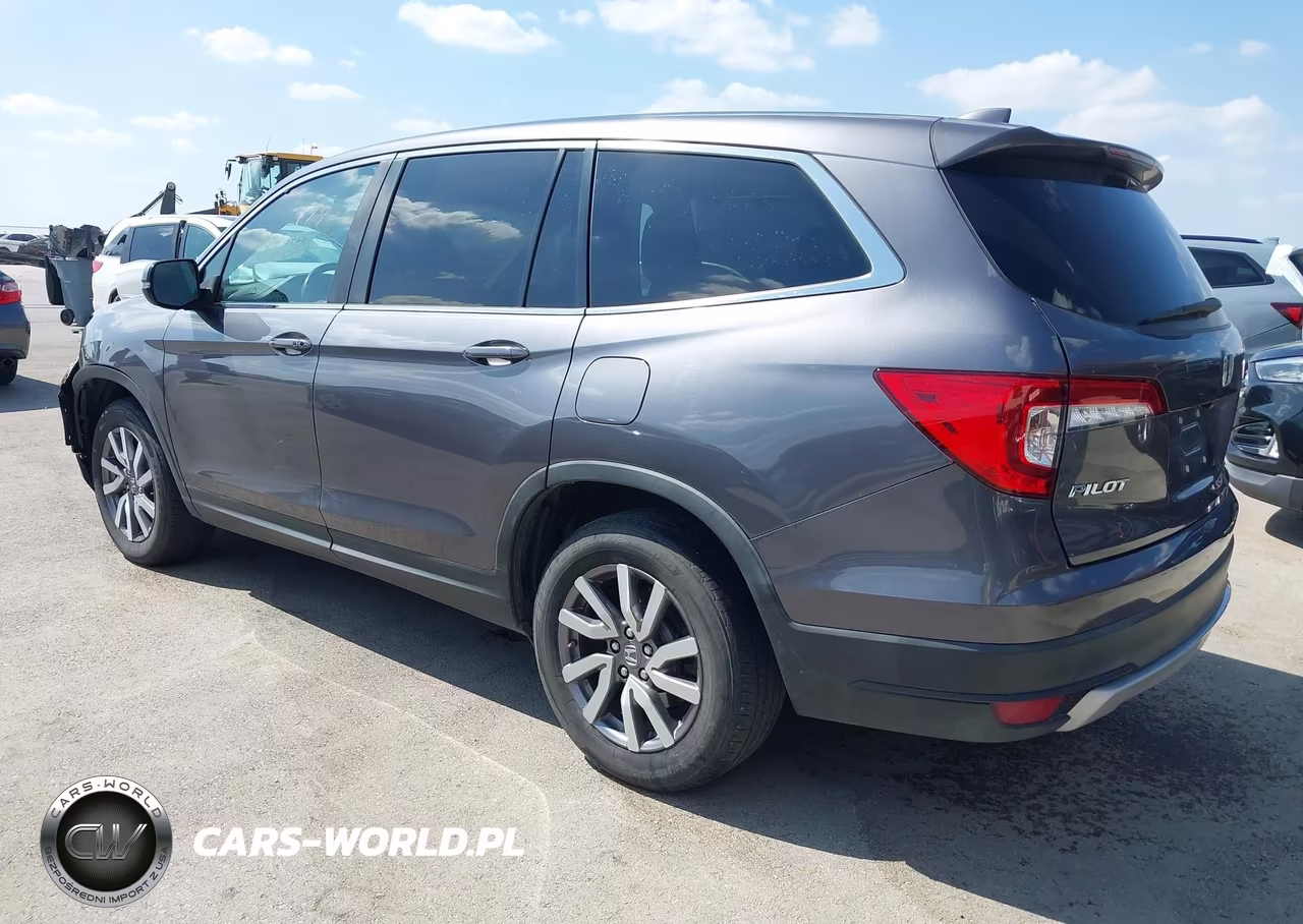 2021 Honda Pilot 2Wd Ex-L VIN:5FNYF5H53MB041096 - 3