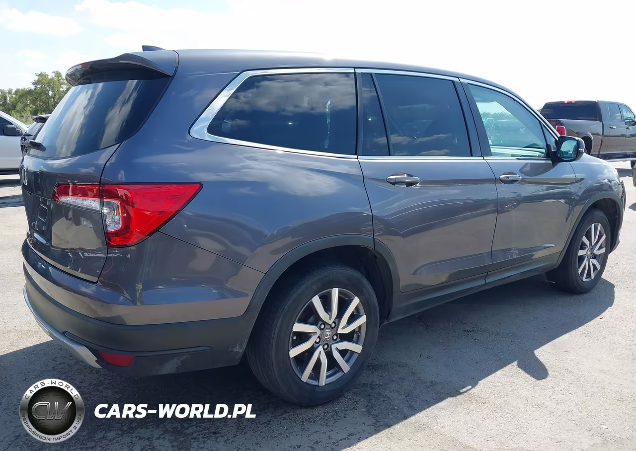2021 Honda Pilot 2Wd Ex-L VIN:5FNYF5H53MB041096 - 4