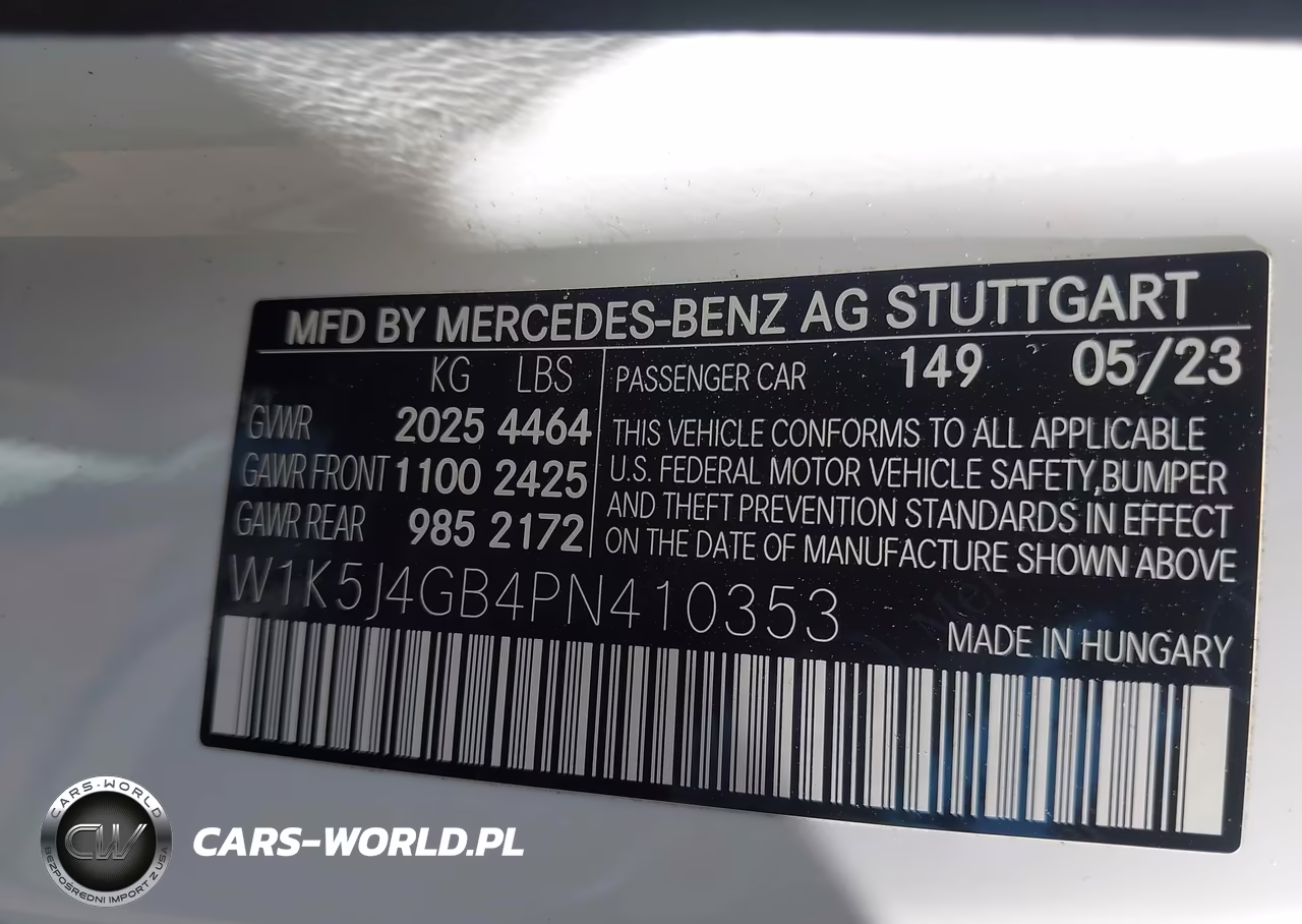 2023 Mercedes-Benz Cla 250 Coupe VIN:W1K5J4GB4PN410353 - 9
