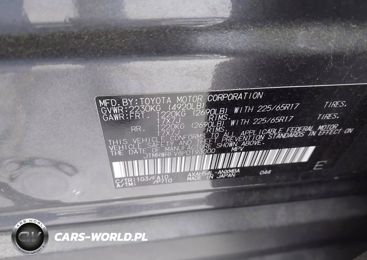 2023 Toyota Rav4 Hybrid Xle VIN:JTMRWRFV8PD193000 - 9