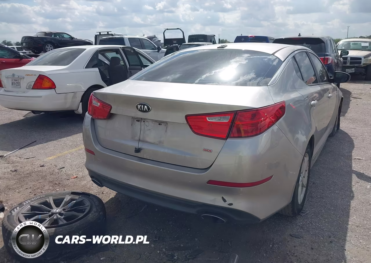 2014 Kia Optima Lx VIN:KNAGM4A75E5523320 - 16