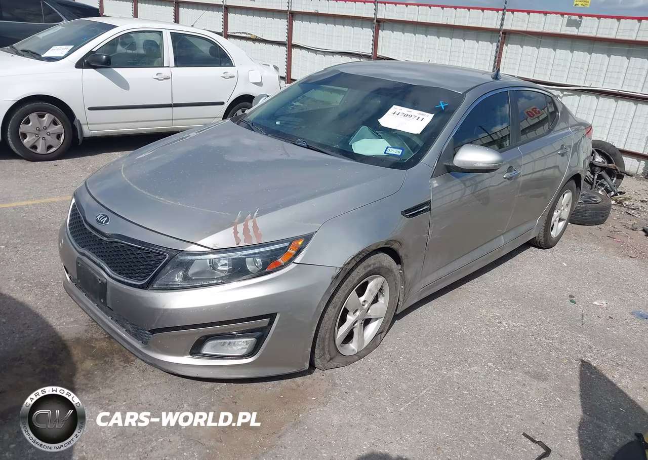 2014 Kia Optima Lx VIN:KNAGM4A75E5523320 - 2