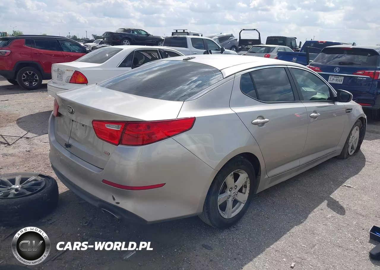 2014 Kia Optima Lx VIN:KNAGM4A75E5523320 - 4