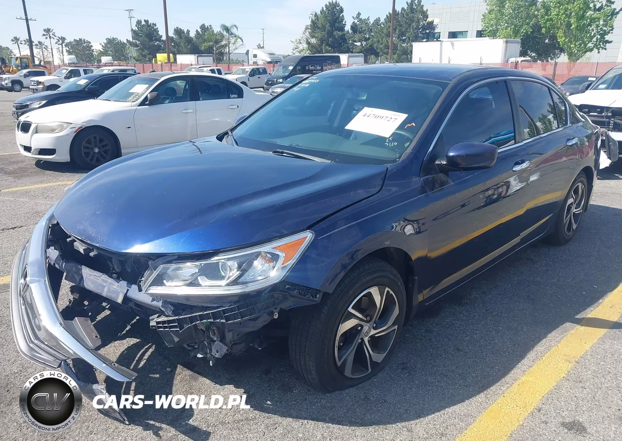 2017 Honda Accord Lx VIN:1HGCR2F36HA085885 - 2
