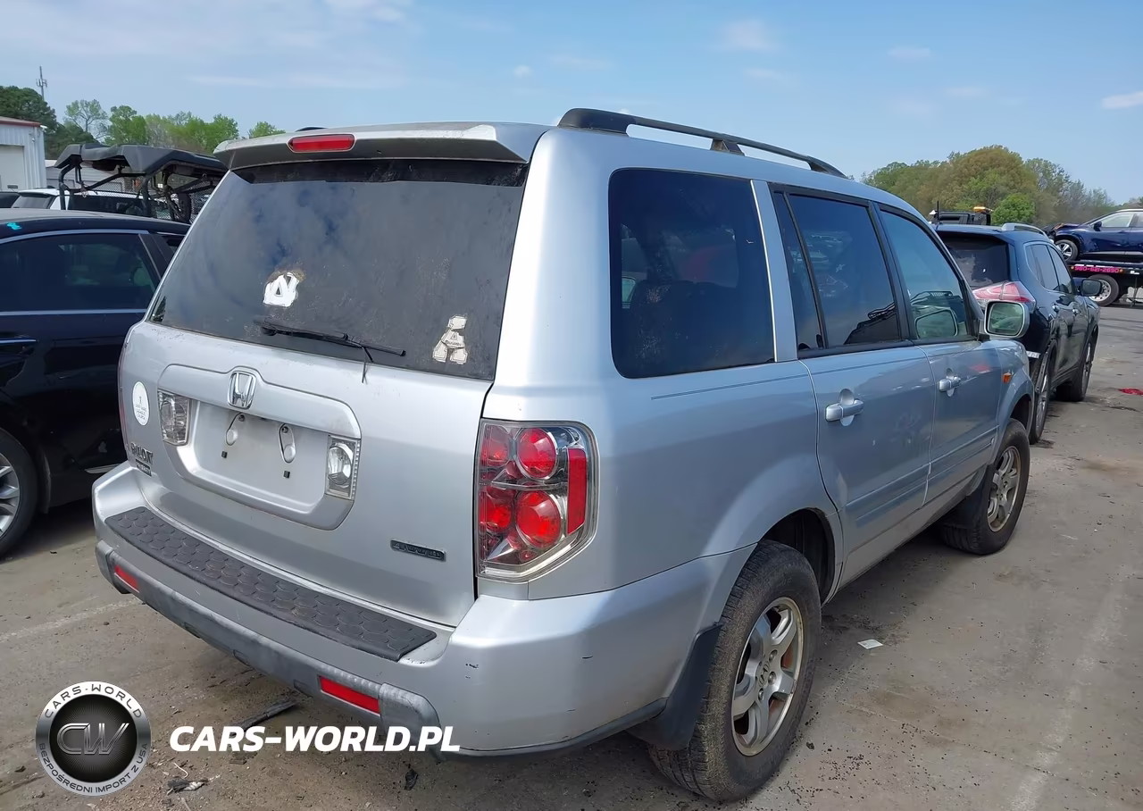 2008 Honda Pilot Se VIN:5FNYF18328B031639 - 4