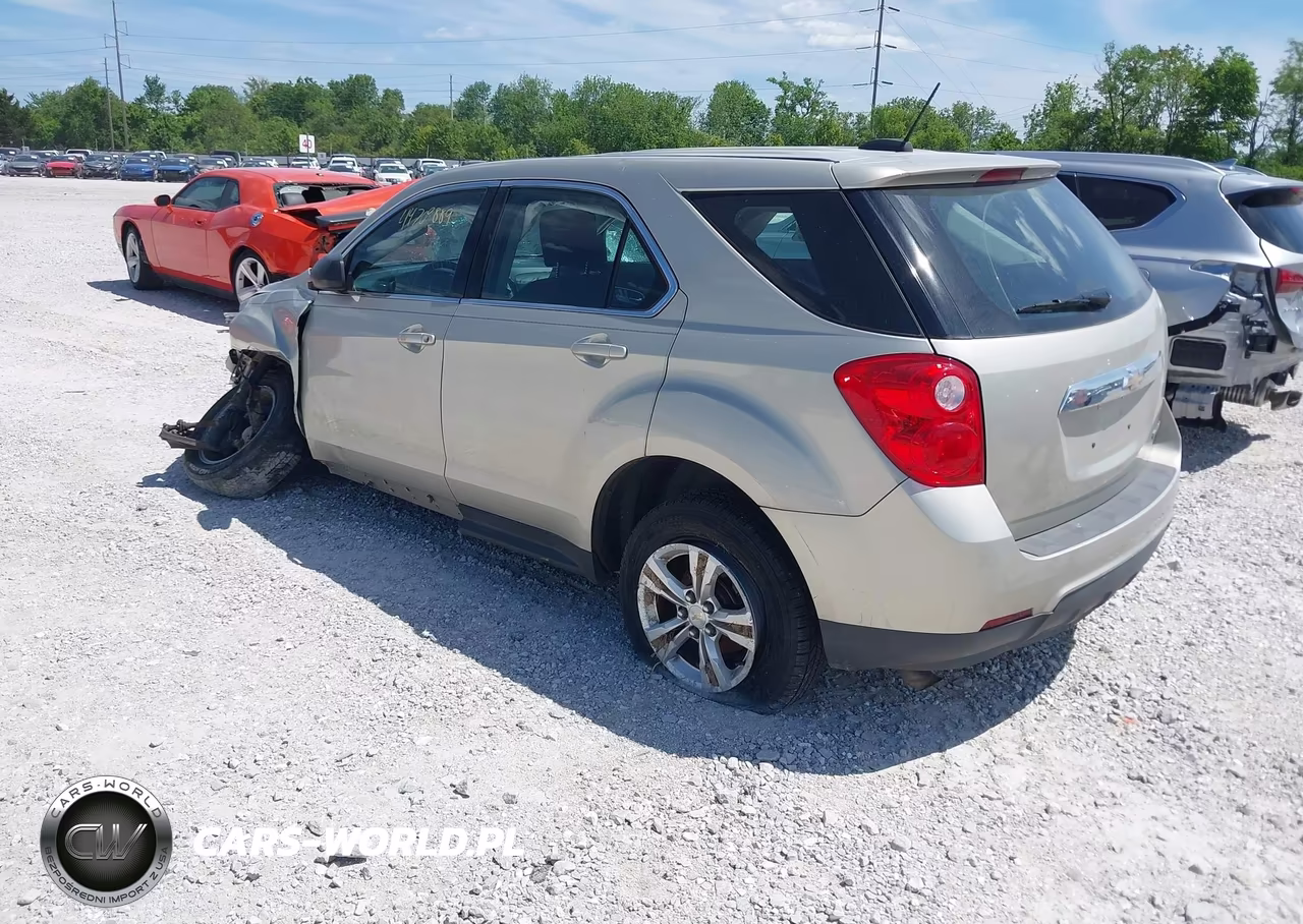 2015 Chevrolet Equinox Ls VIN:2GNALAEK8F6347756 - 3