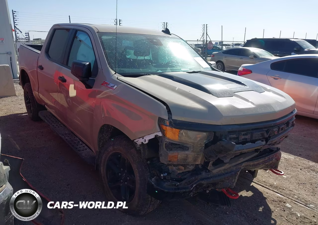 2022 Chevrolet Silverado 1500 4Wd Short Bed Custom Trail Boss