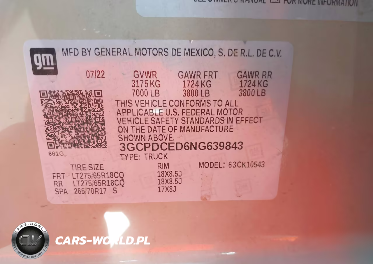 2022 Chevrolet Silverado 1500 4Wd Short Bed Custom Trail Boss VIN:3GCPDCED6NG639843 - 9