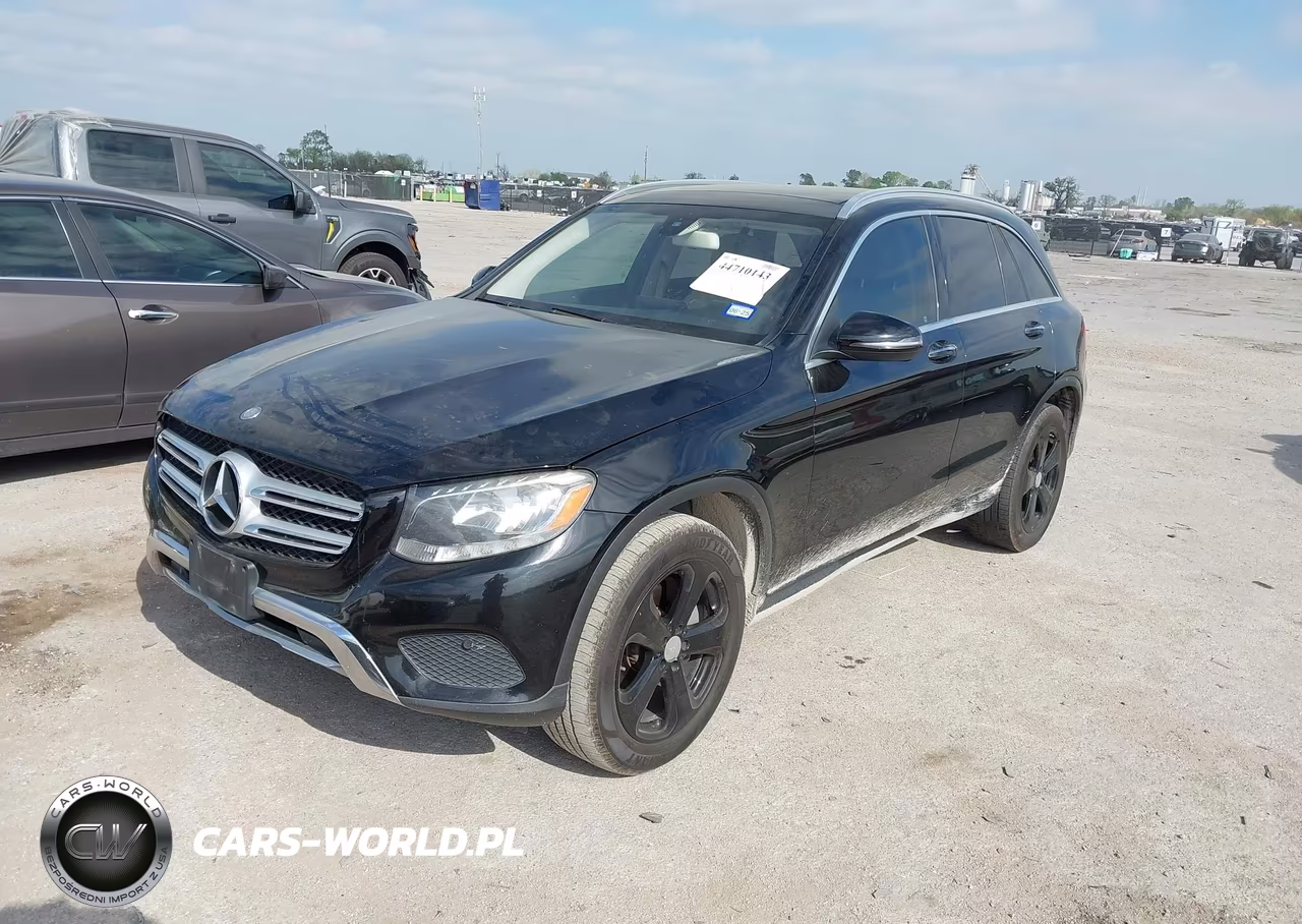 2016 Mercedes-Benz Glc 300 VIN:WDC0G4JB5GF103998 - 2