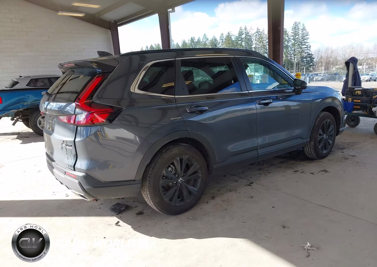 2025 Honda Cr-V Hybrid Sport Touring VIN:5J6RS6H9XSL042906 - 4