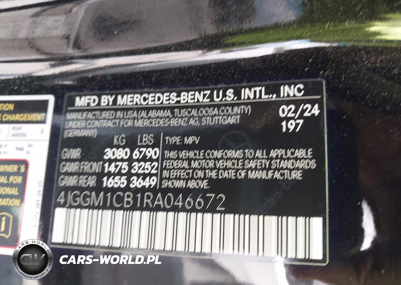 2024 Mercedes-Benz Eqe 350 Suv 4Matic VIN:4JGGM1CB1RA046672 - 9