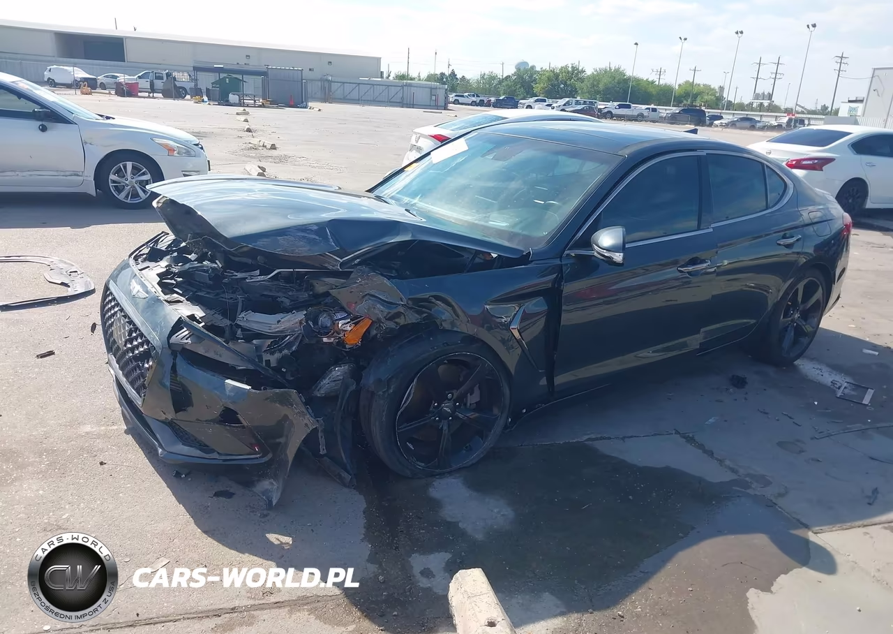 2020 Genesis G70 2.0T Rwd VIN:KMTG44LA2LU045471 - 2