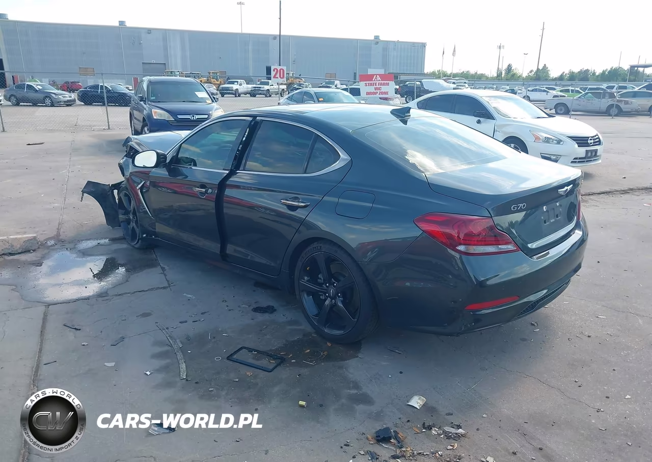 2020 Genesis G70 2.0T Rwd VIN:KMTG44LA2LU045471 - 3