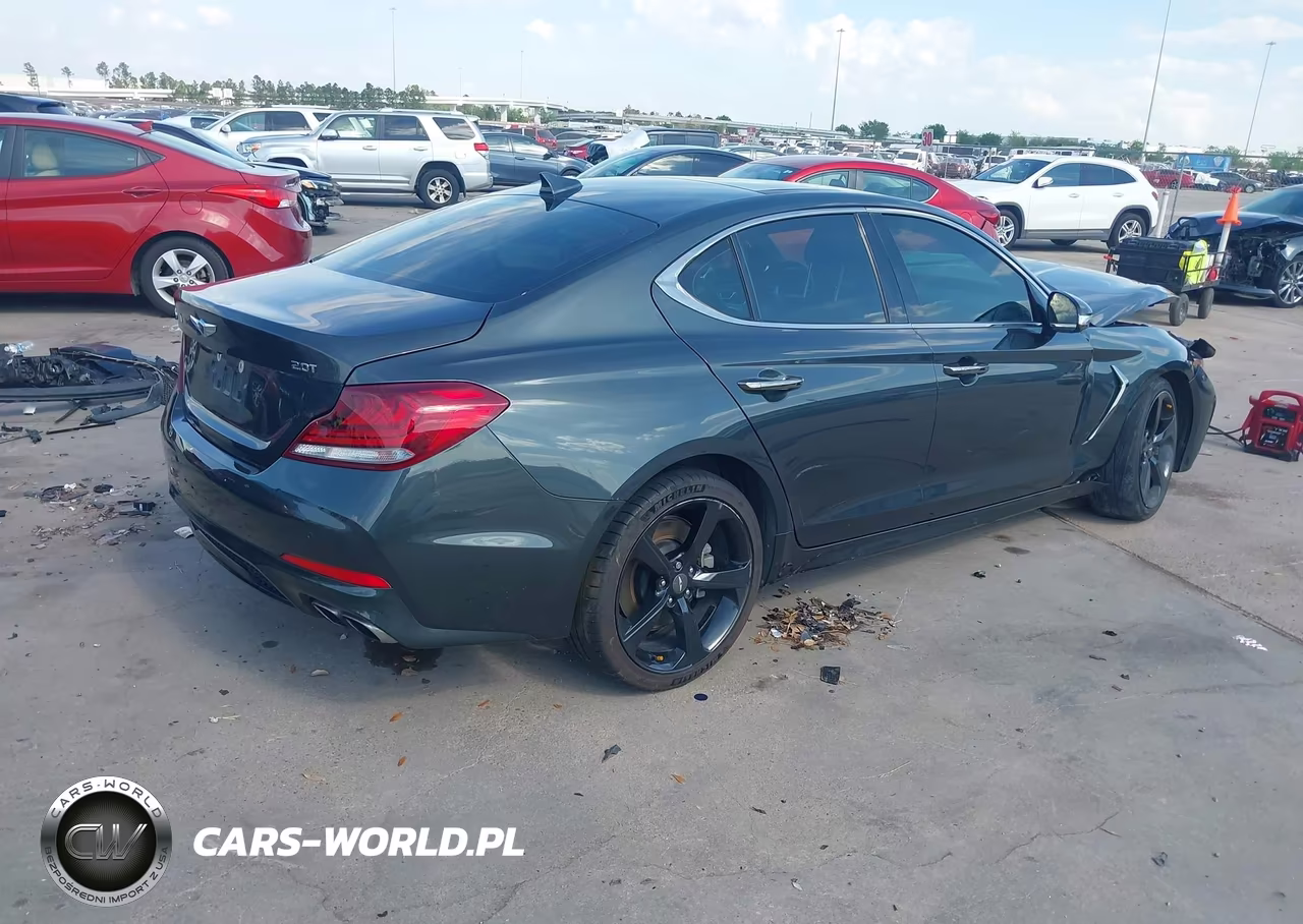 2020 Genesis G70 2.0T Rwd VIN:KMTG44LA2LU045471 - 4