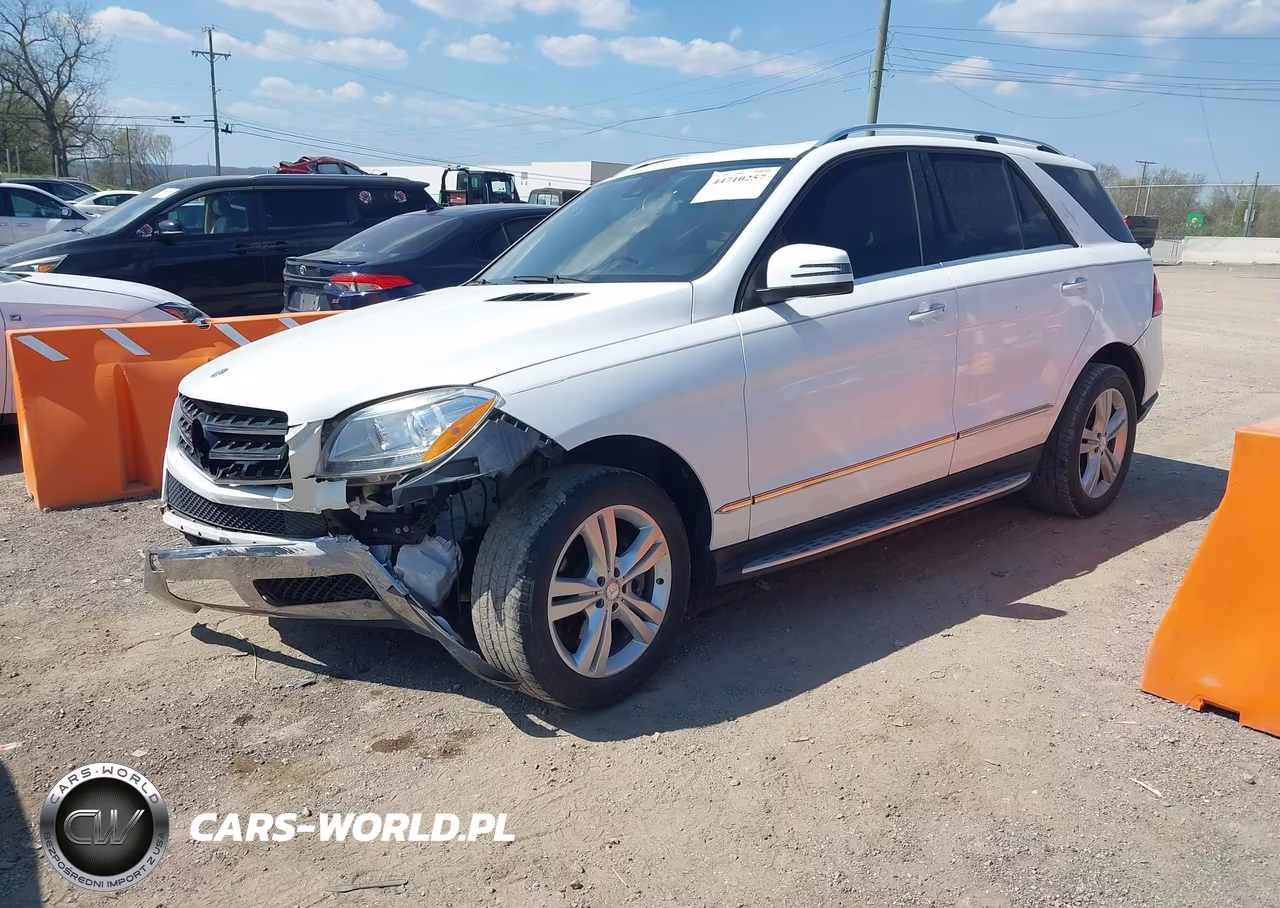 2015 Mercedes-Benz Ml 350 VIN:4JGDA5JBXFA530535 - 2
