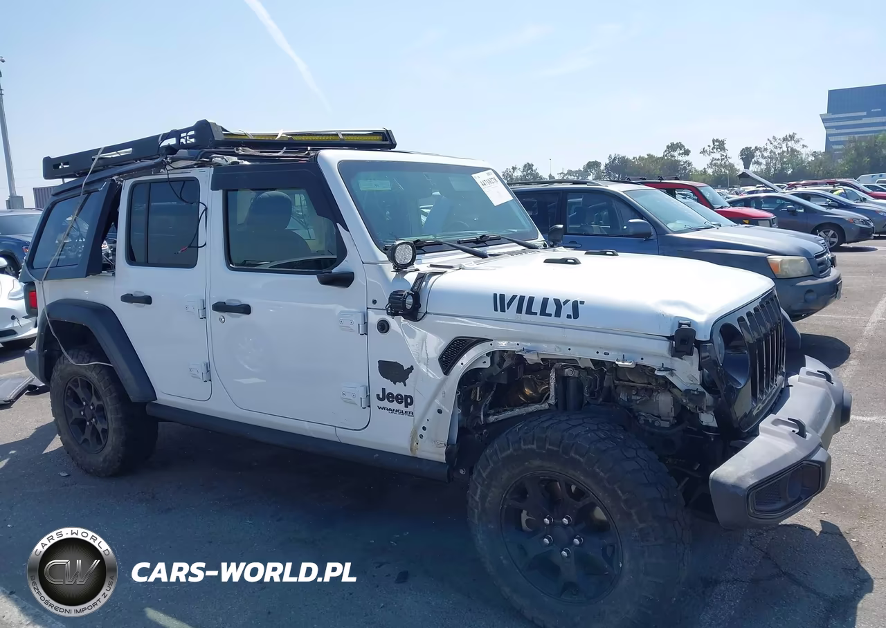 2021 Jeep Wrangler Unlimited Willys Sport 4X4 VIN:1C4HJXDG3MW825212 - 13
