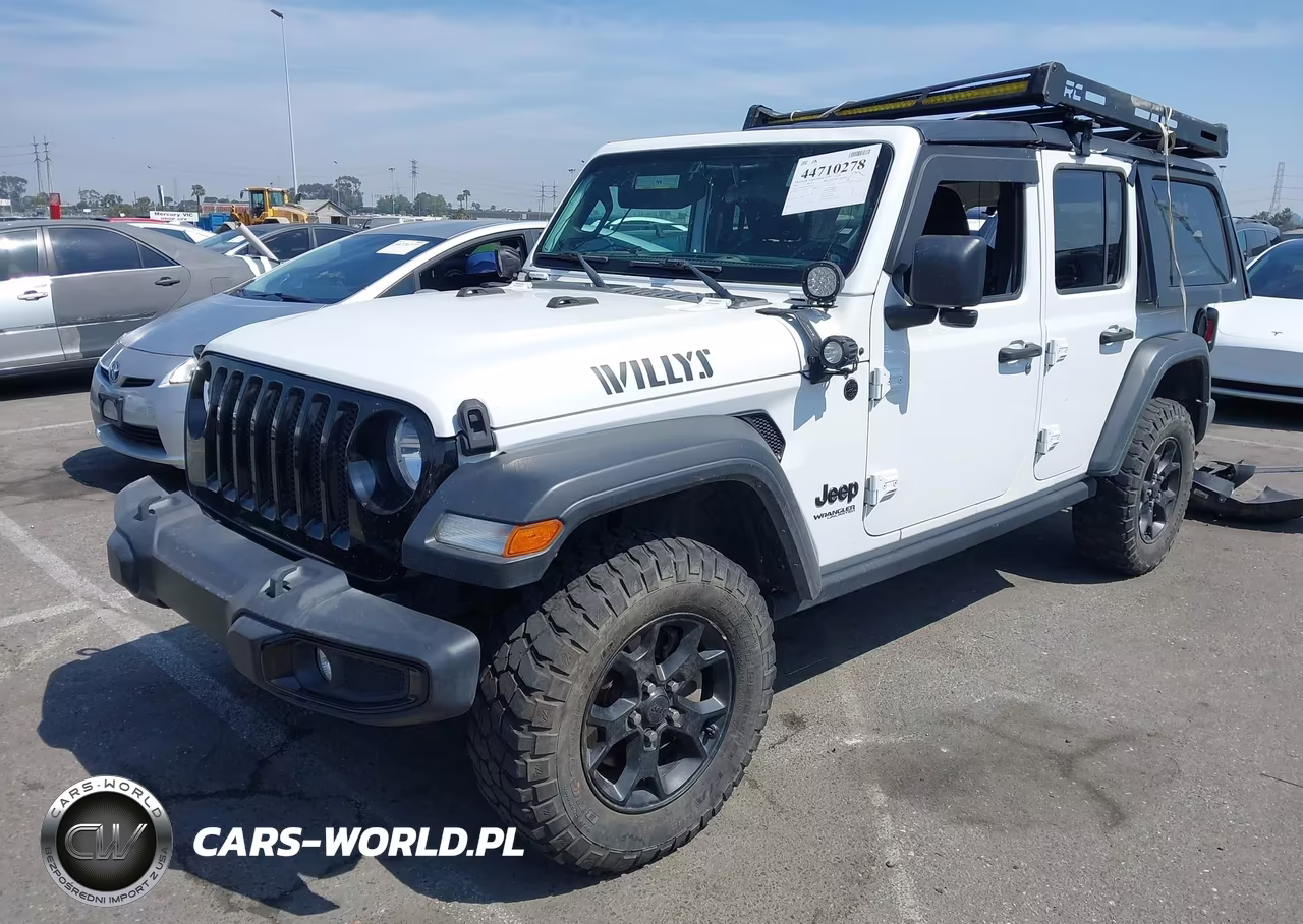 2021 Jeep Wrangler Unlimited Willys Sport 4X4 VIN:1C4HJXDG3MW825212 - 2