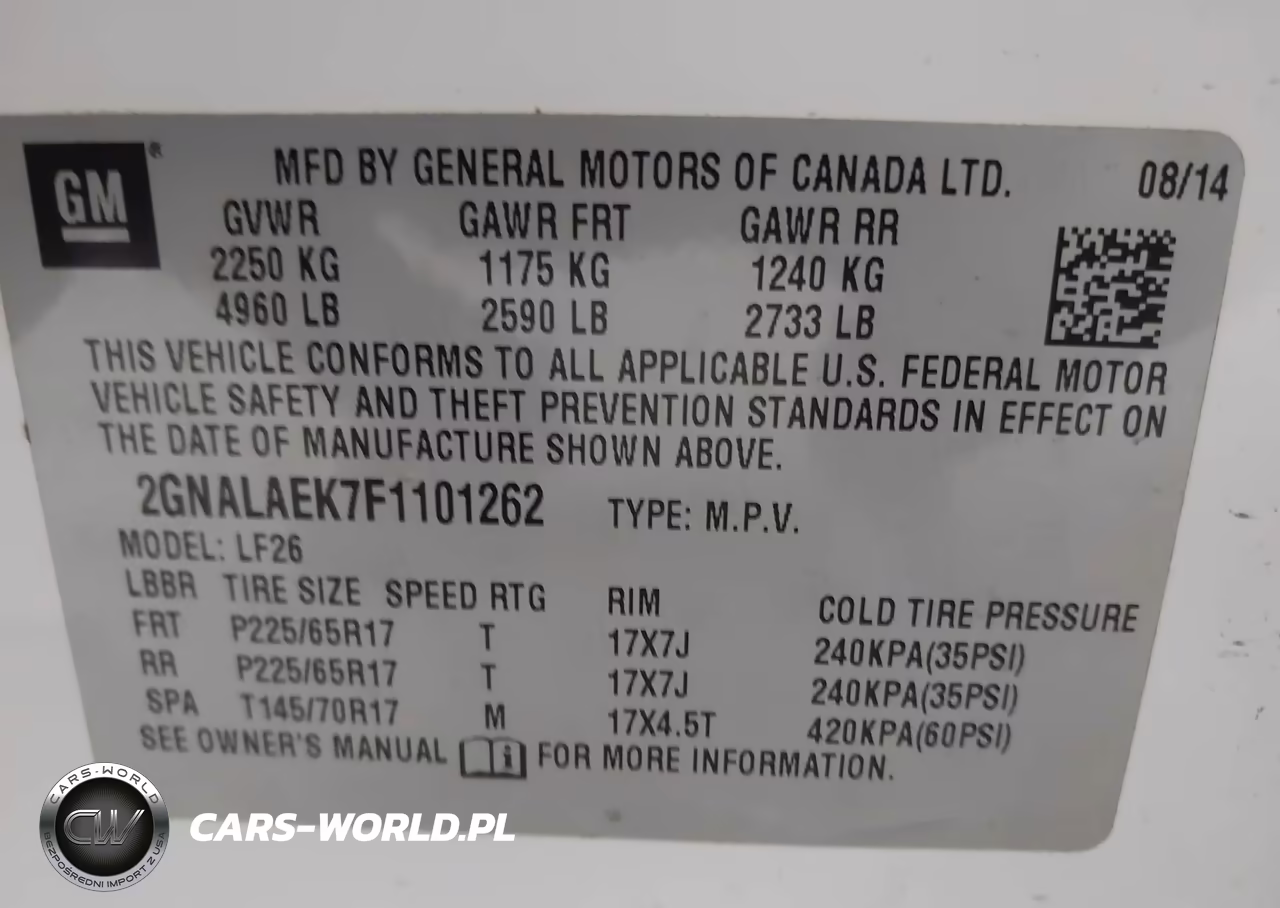 2015 Chevrolet Equinox Ls VIN:2GNALAEK7F1101262 - 9