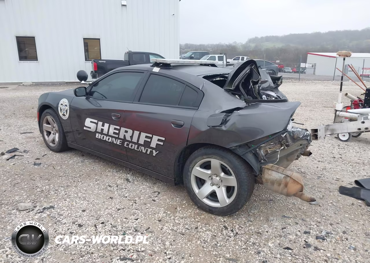 2017 Dodge Charger Police Rwd VIN:2C3CDXAT5HH552821 - 3