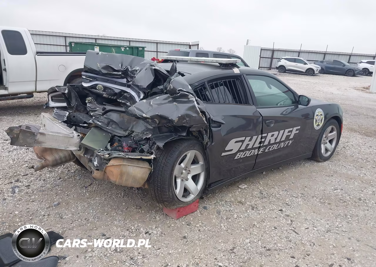 2017 Dodge Charger Police Rwd VIN:2C3CDXAT5HH552821 - 4
