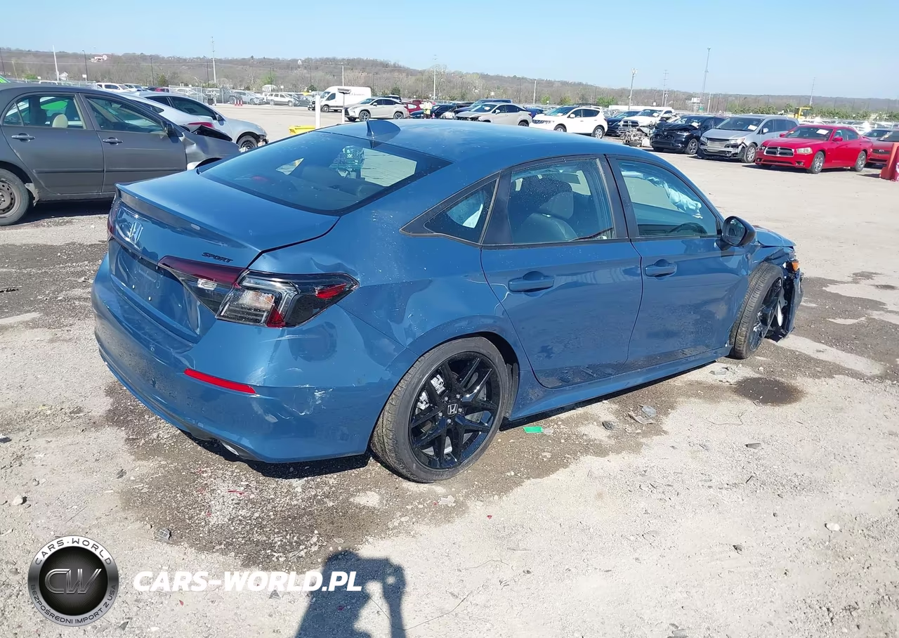 2026 Honda Civic Sport VIN:2HGFE2F55TH545042 - 4