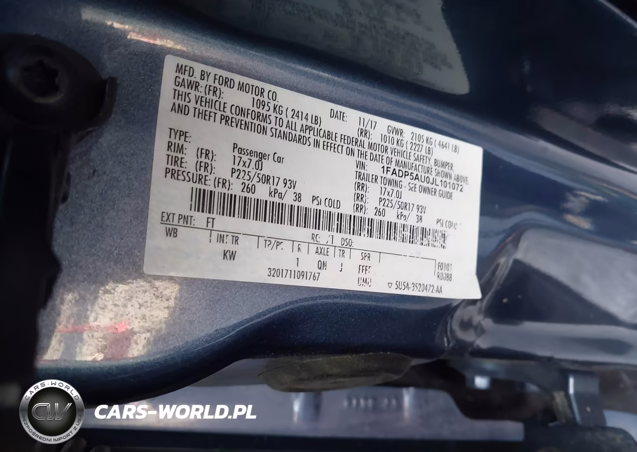 2018 Ford C-Max Hybrid Se VIN:1FADP5AU0JL101072 - 9