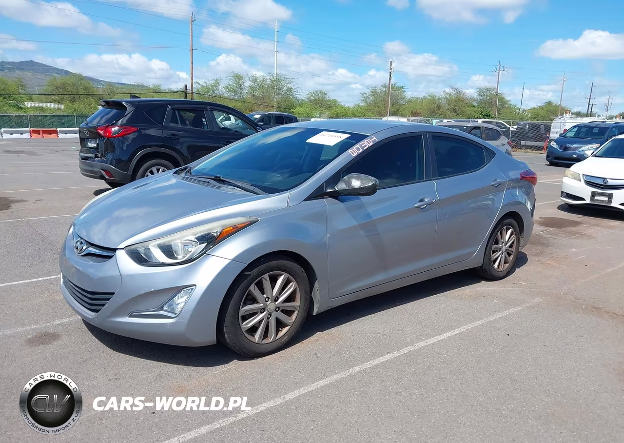 2015 Hyundai Elantra Se VIN:5NPDH4AE8FH623616 - 2