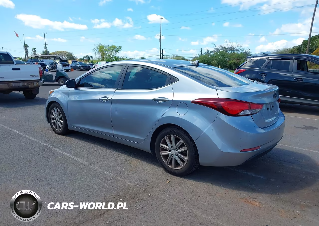 2015 Hyundai Elantra Se VIN:5NPDH4AE8FH623616 - 3