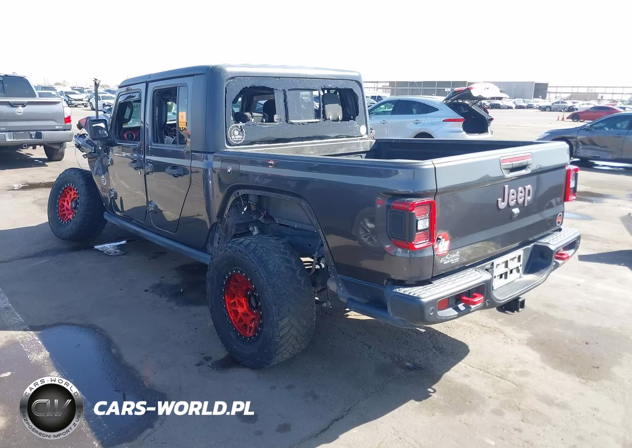 2020 Jeep Gladiator Rubicon 4X4 VIN:1C6JJTBG9LL154648 - 3