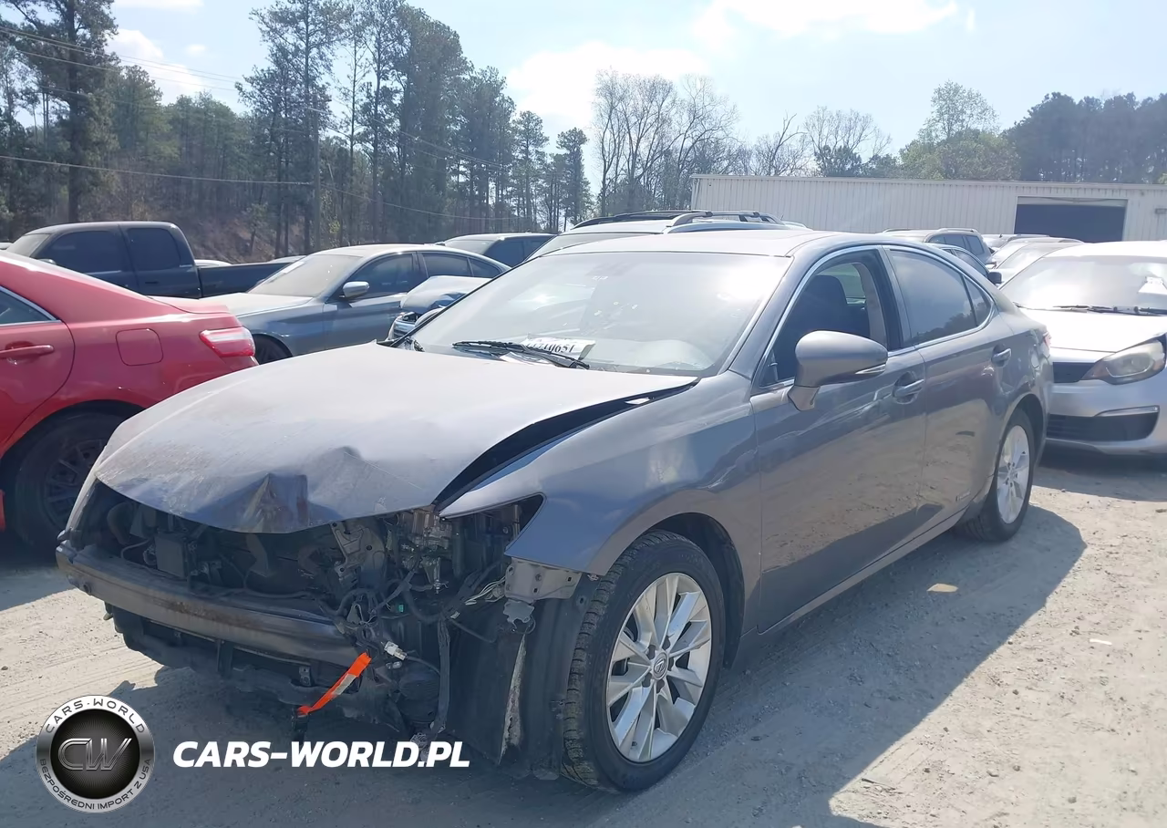 2013 Lexus Es 300H VIN:JTHBW1GGXD2036559 - 2