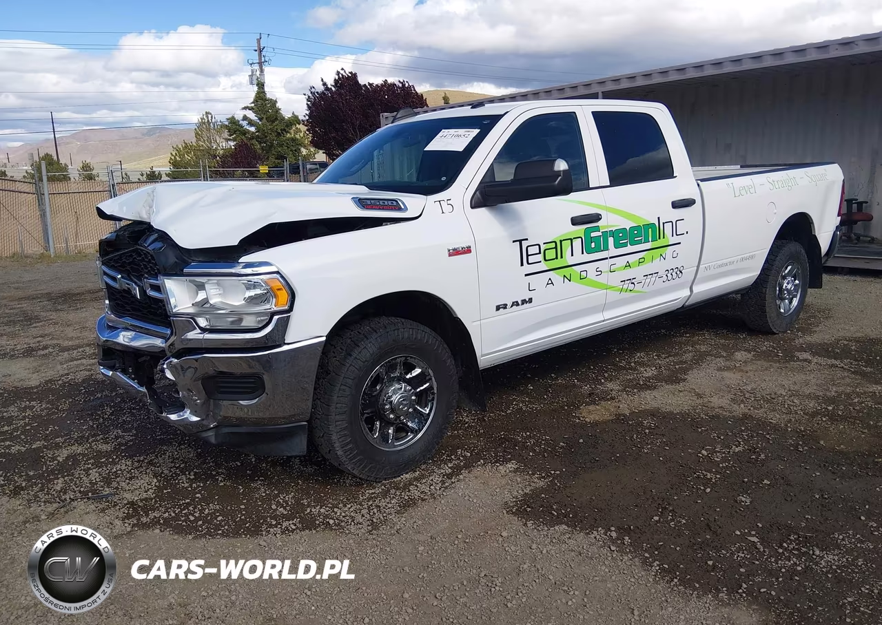 2021 Ram 3500 Tradesman 4X2 8' Box VIN:3C63R2GJ0MG672842 - 2