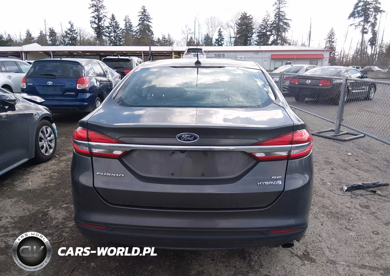 2017 Ford Fusion Hybrid Se VIN:3FA6P0LU0HR277981 - 16