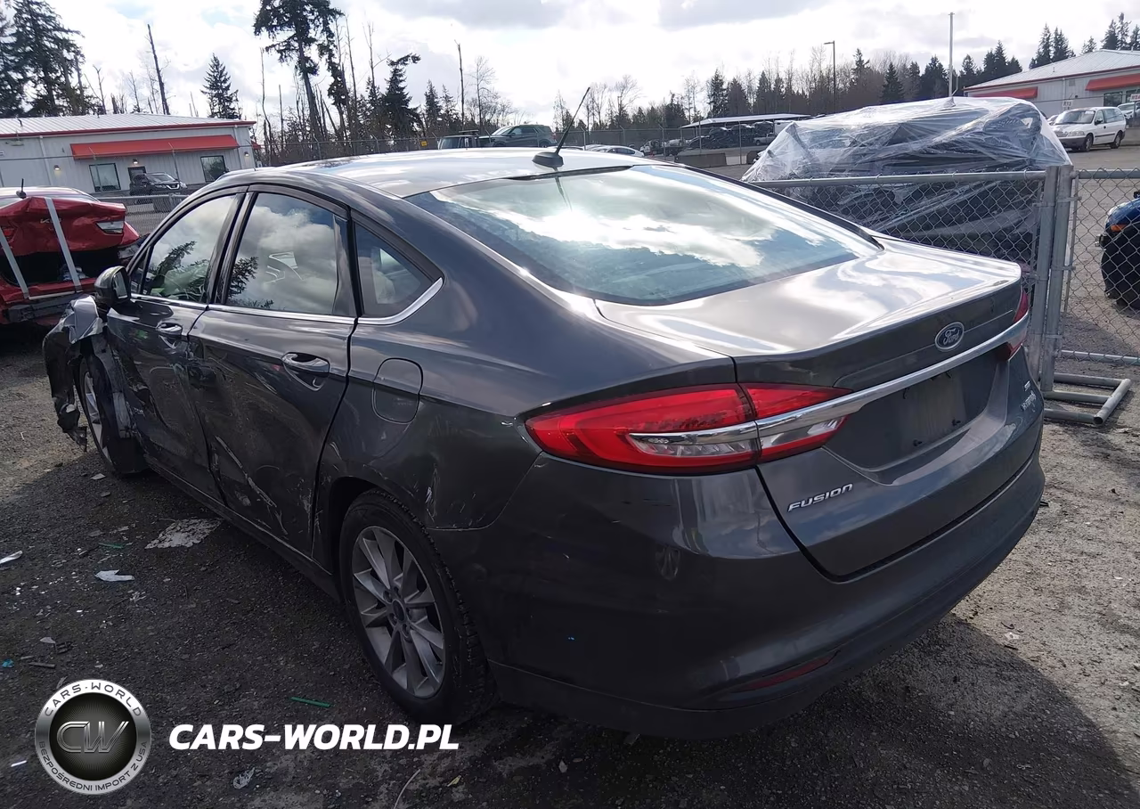 2017 Ford Fusion Hybrid Se VIN:3FA6P0LU0HR277981 - 3