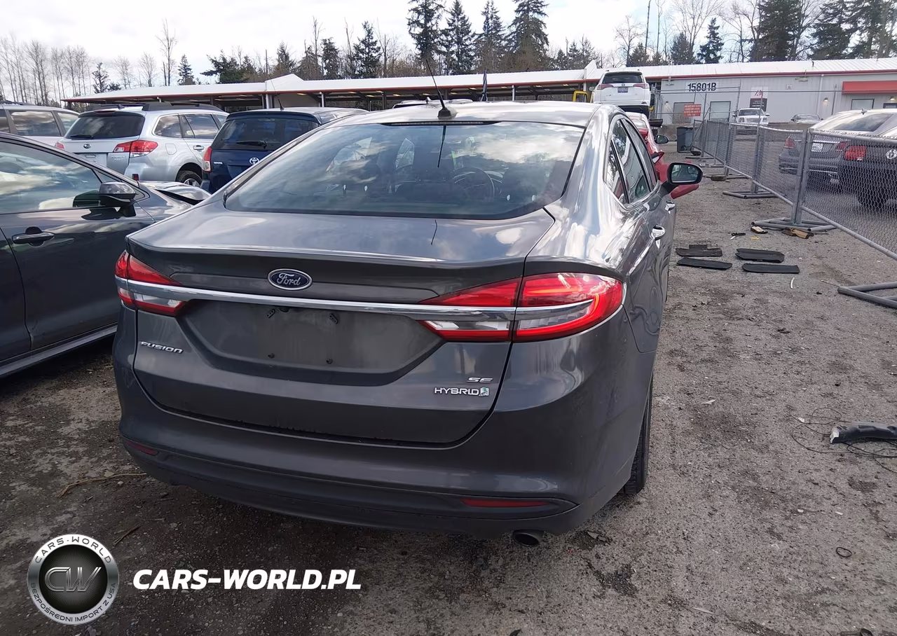 2017 Ford Fusion Hybrid Se VIN:3FA6P0LU0HR277981 - 4