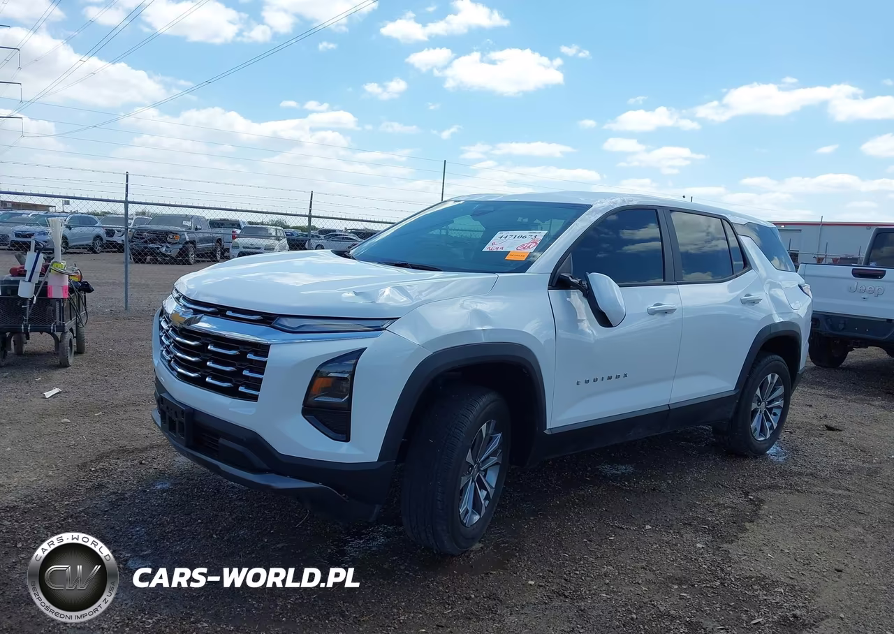 2025 Chevrolet Equinox Fwd Lt VIN:3GNAXHEG4SL261181 - 2