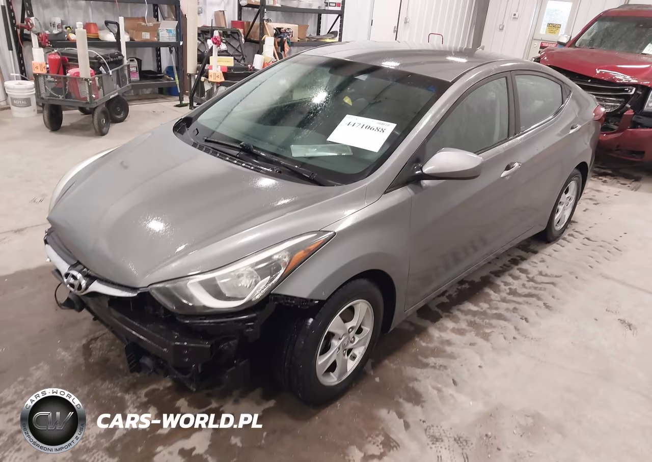 2014 Hyundai Elantra Se VIN:5NPDH4AE7EH462237 - 2