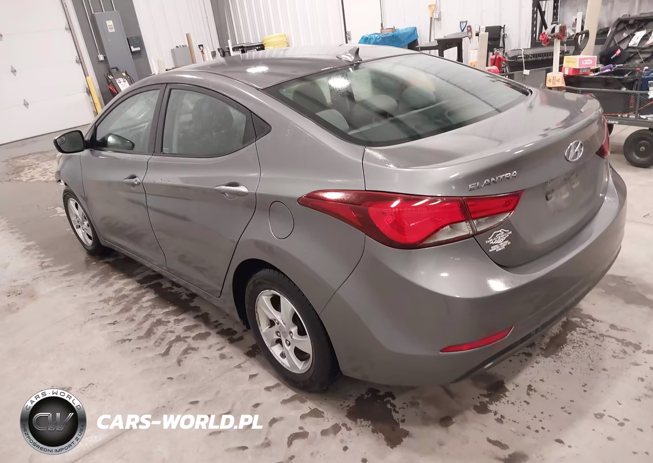 2014 Hyundai Elantra Se VIN:5NPDH4AE7EH462237 - 3