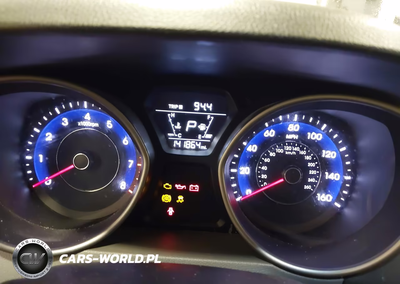 2014 Hyundai Elantra Se VIN:5NPDH4AE7EH462237 - 7