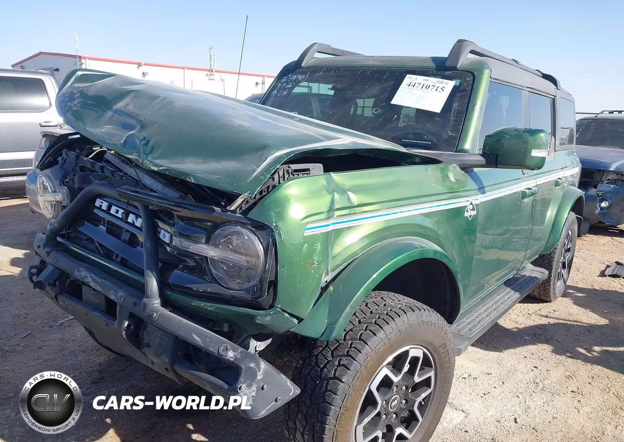 2023 Ford Bronco Outer Banks VIN:1FMEE5DP7PLB95420 - 2