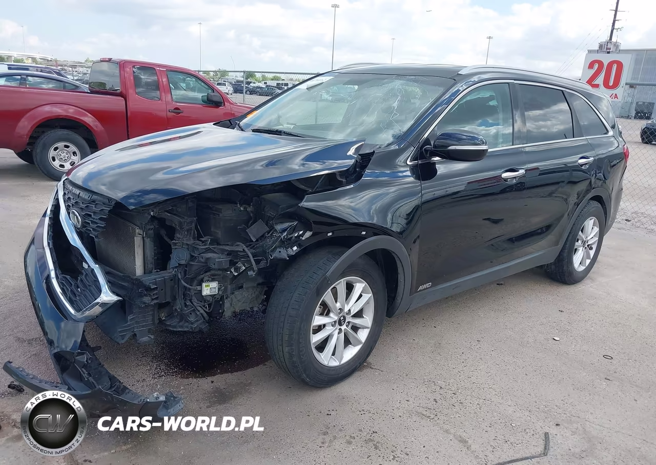 2019 Kia Sorento 2.4L Lx VIN:5XYPGDA36KG589658 - 2