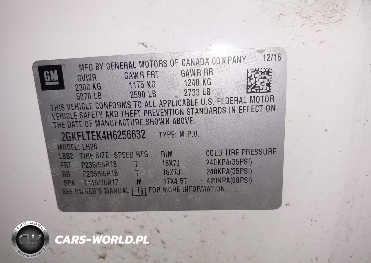 2017 GMC Terrain Sle-2 VIN:2GKFLTEK4H6256632 - 9