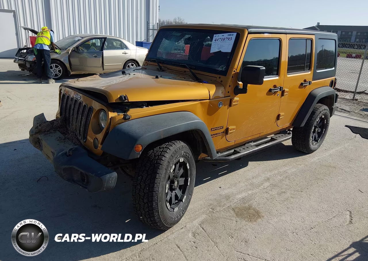 2014 Jeep Wrangler Unlimited Sport VIN:1C4BJWDG6EL318890 - 2