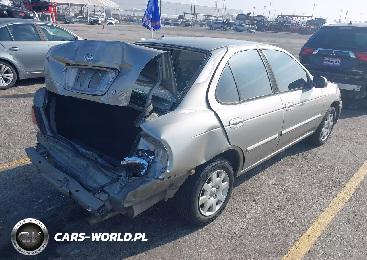 2001 Nissan Sentra Gxe VIN:3N1CB51D81L434079 - 4