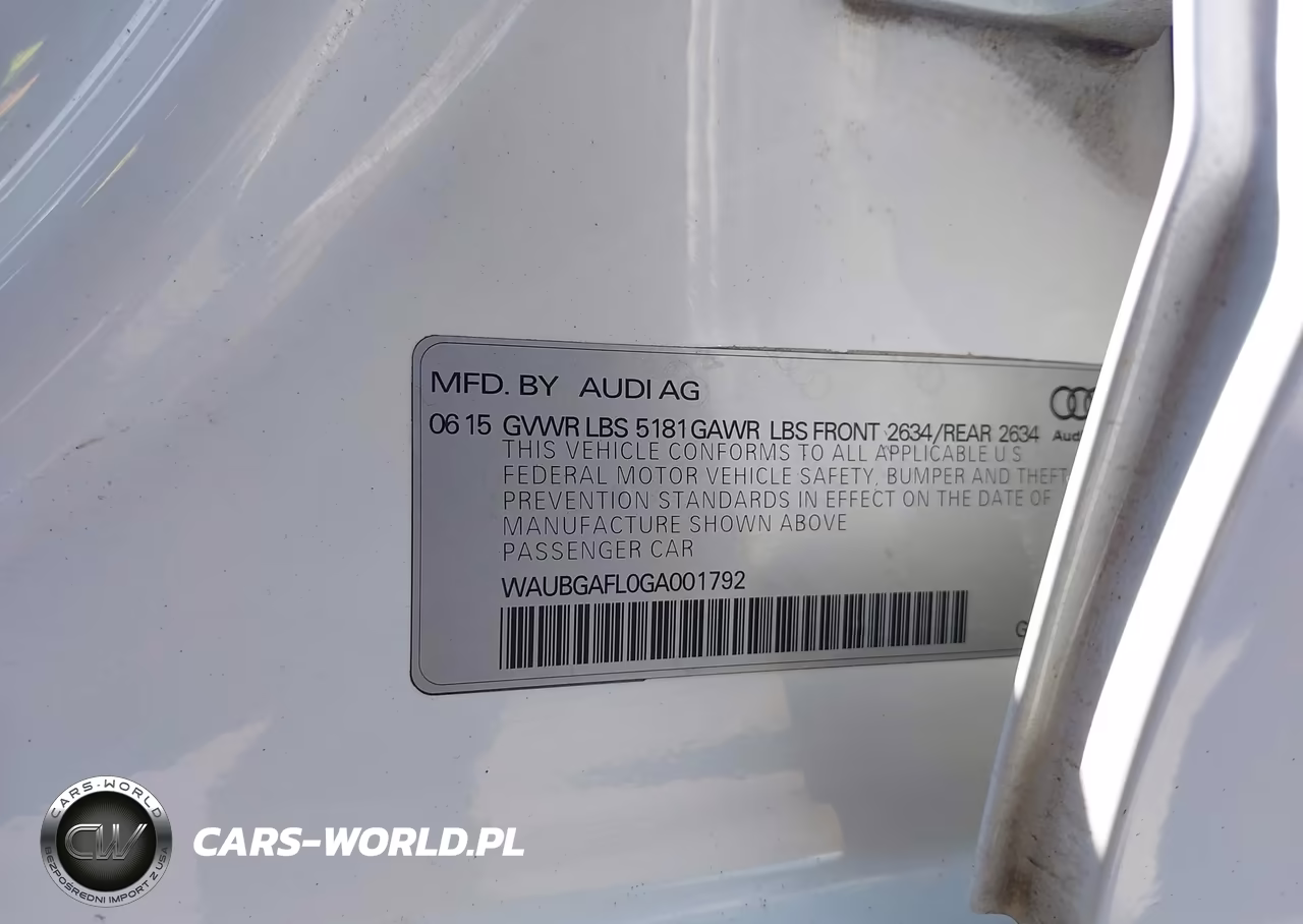 2016 Audi S4 3.0T Premium Plus VIN:WAUBGAFL0GA001792 - 9