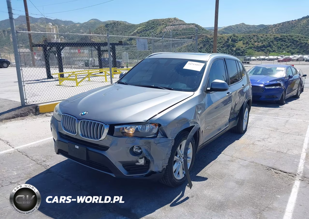 2017 BMW X3 xDrive28I VIN:5UXWX9C31H0W69887 - 2